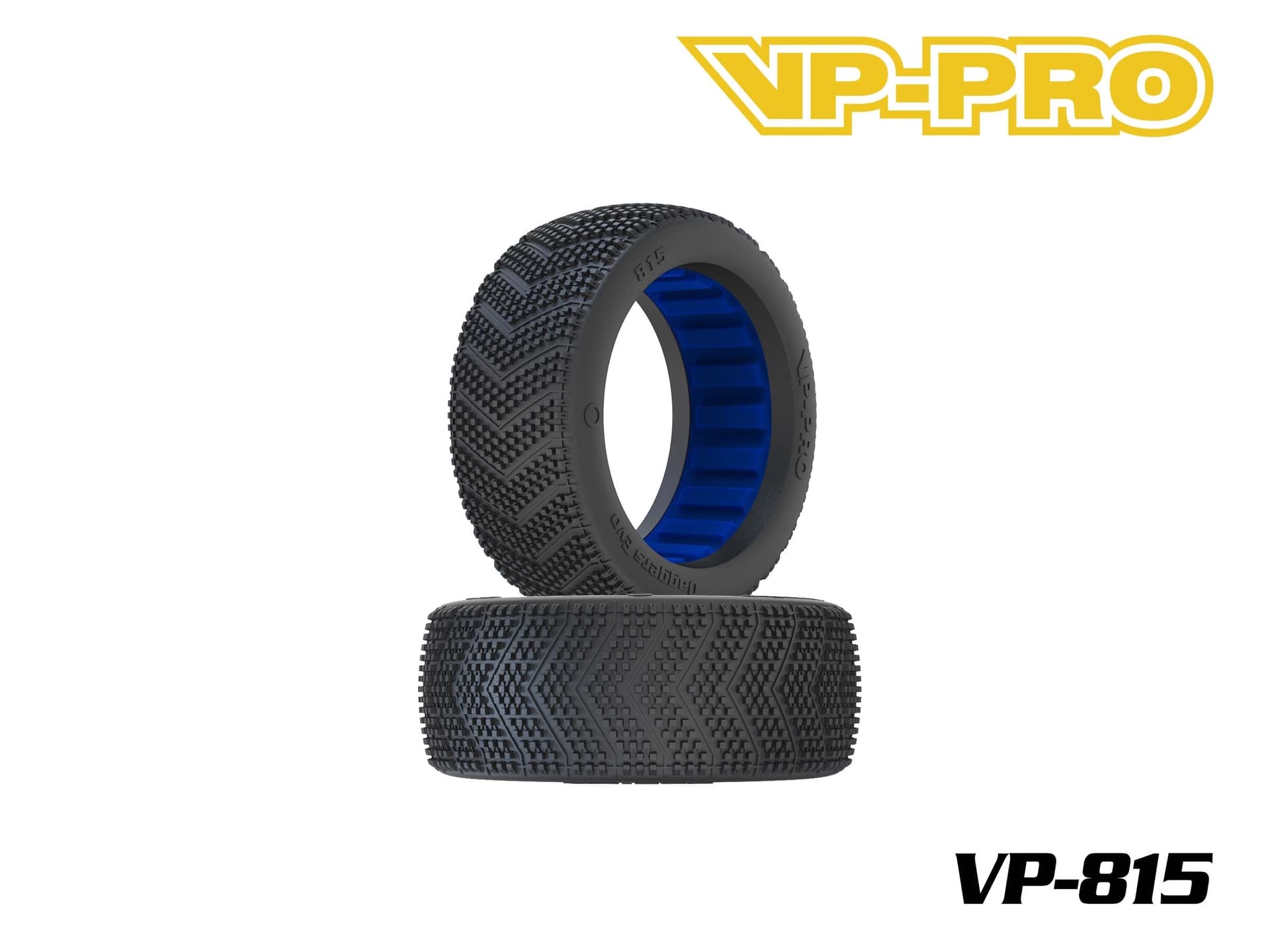 VP-PRO VP-815 RC buggy dekk med blått innvendig
