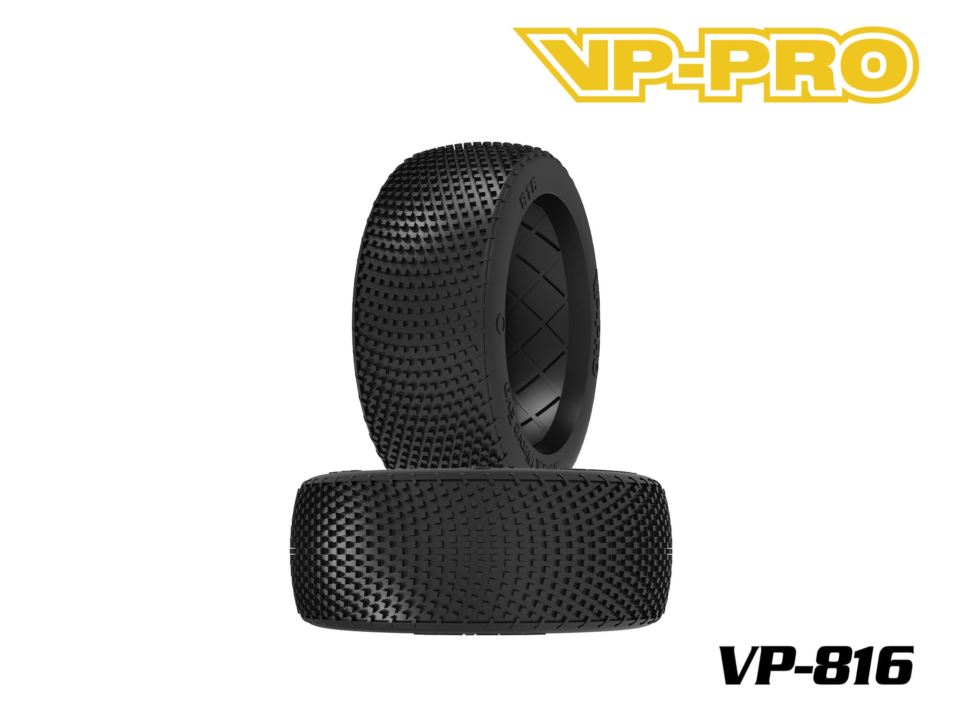 VP-PRO VP-816 RC-dekk med kuleplett-mønster