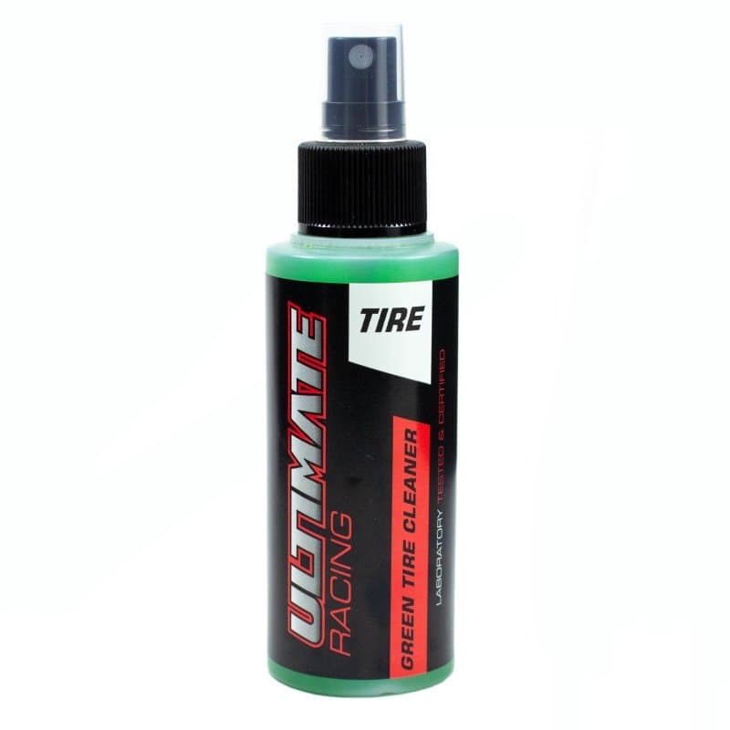Ultimate Racing grønn dekkrengjøring spray
