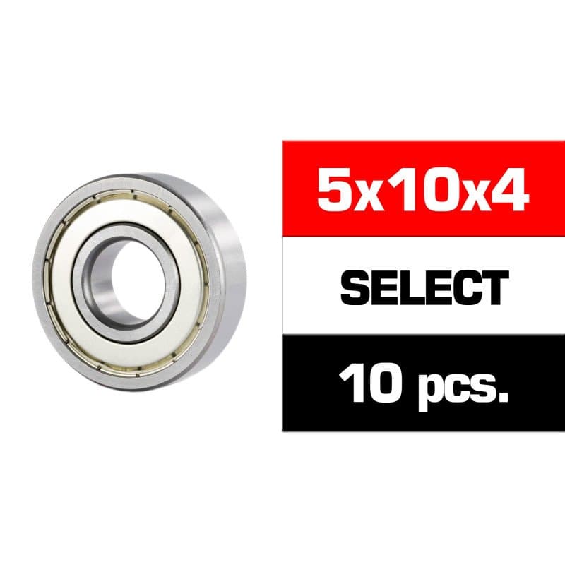 Kullager 5x10x4 Select 10-pakk
